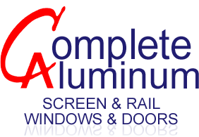 Complete Aluminum screen & rail, window & door